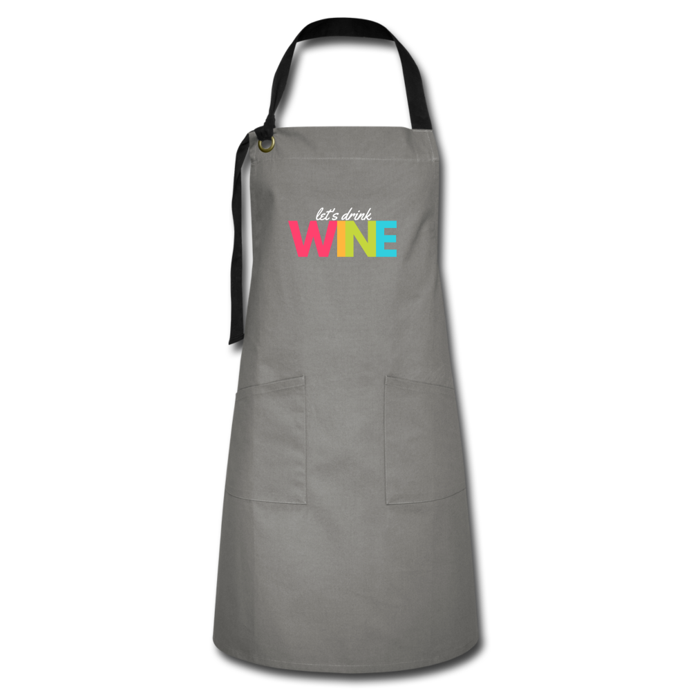 Artisan Apron - gray/black